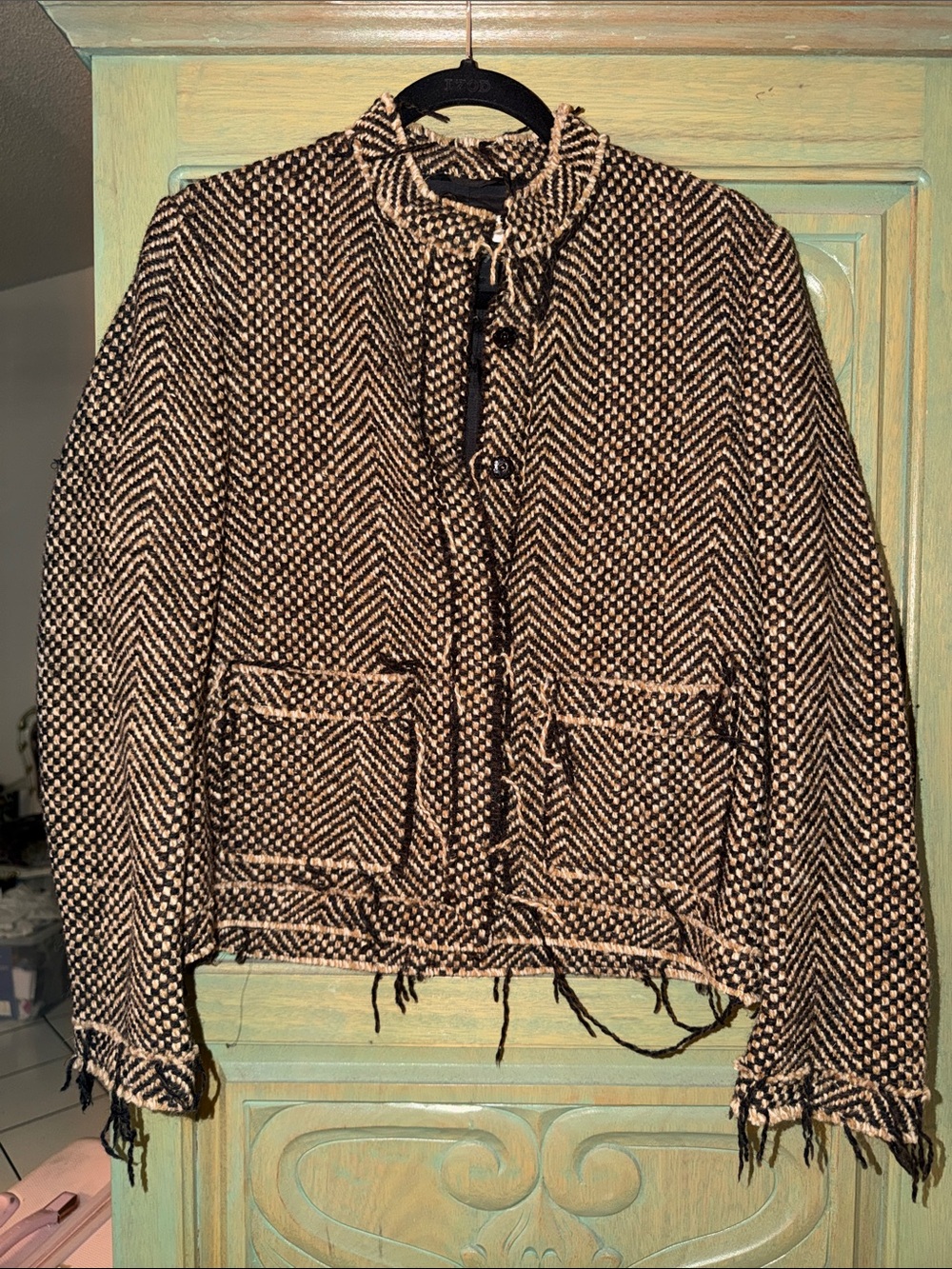 Ter eat bantine Tweed Blazer Jacket